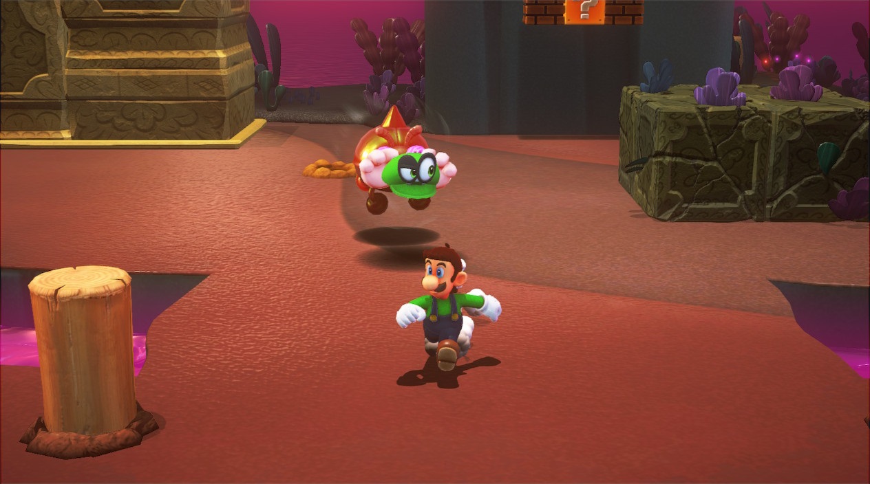 Luigi in Lost Kingdom