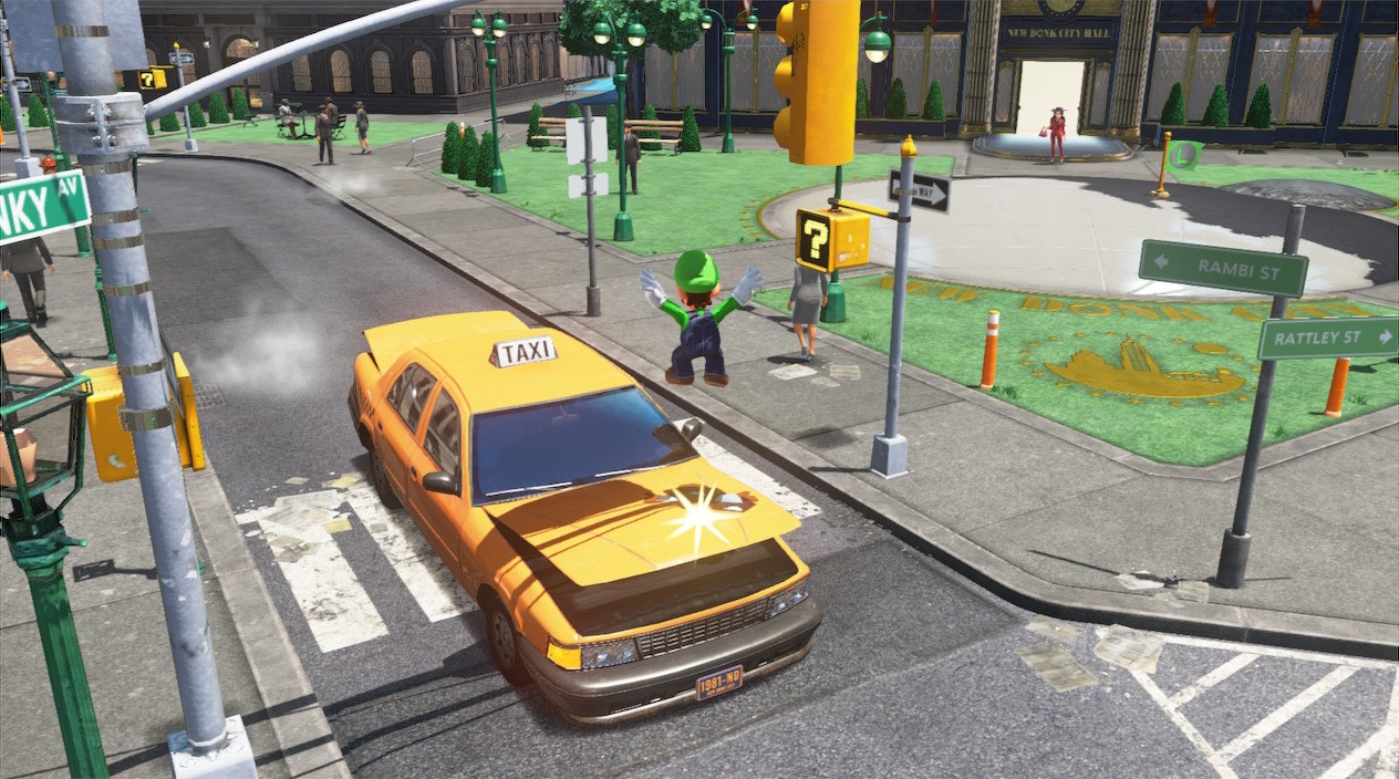 Luigi in Metro Kingdom